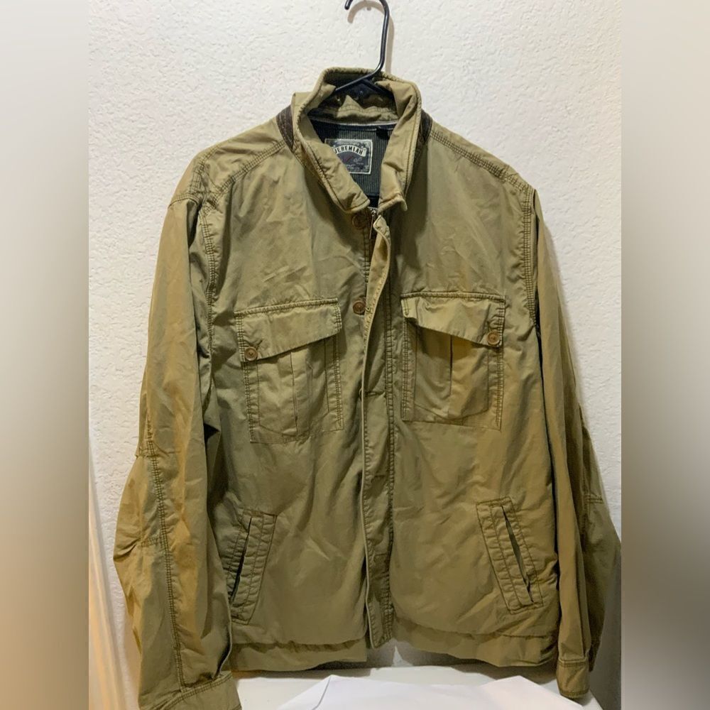 Jeremiah Jacket Men XL American Legacy Full Zip Utility Field Casual